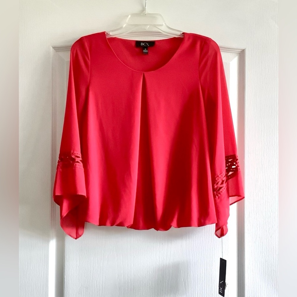 BCX Red Women's Blouse - Size S